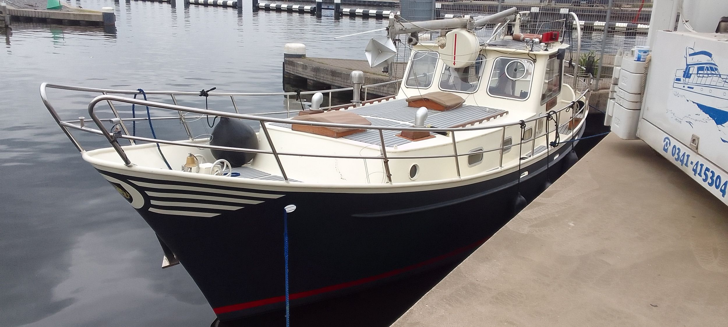 Van Waveren Kotter 11.30 1978 – Zeewaardige rondspant motorboot - Foto 2