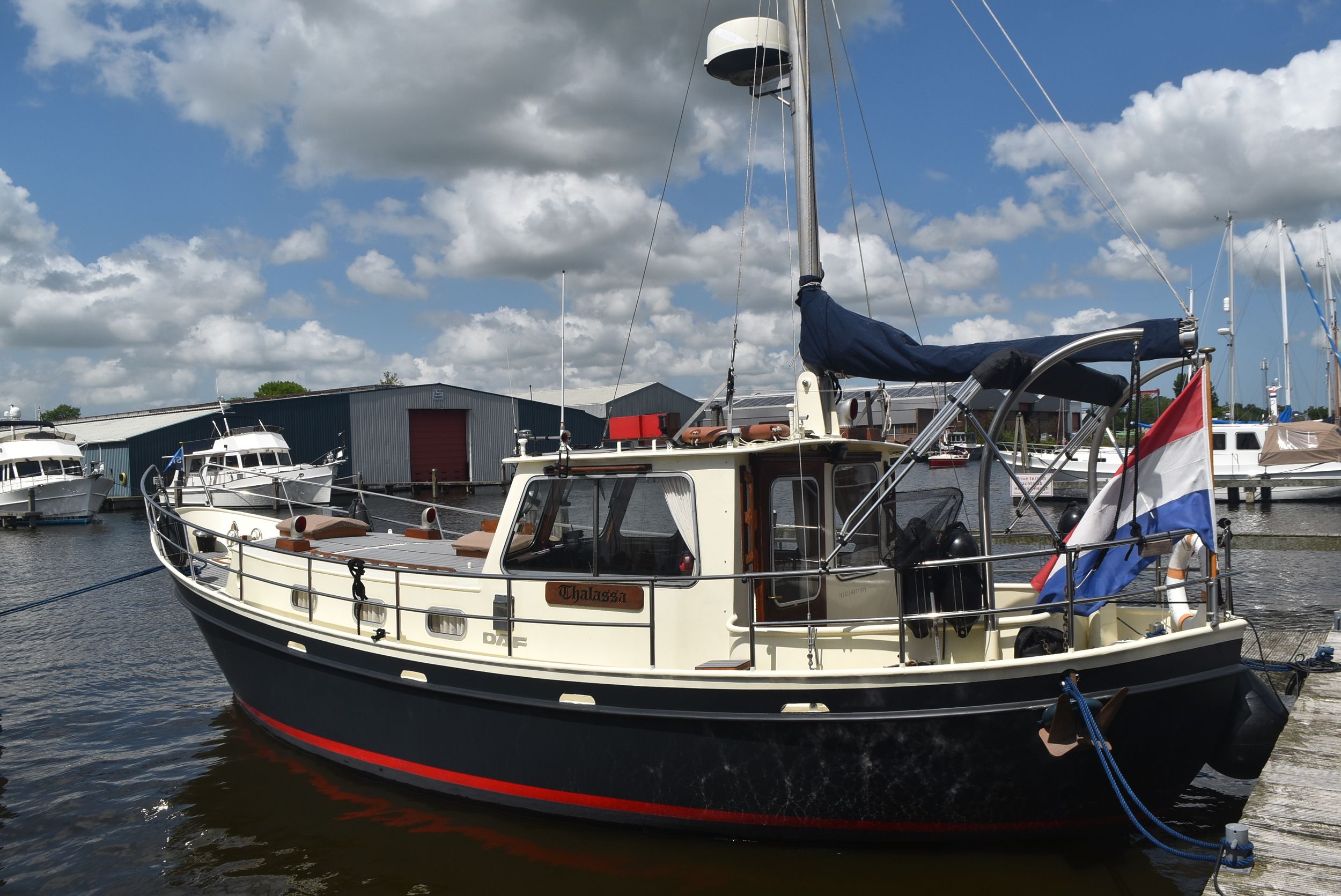 Van Waveren Kotter 11.30 1978 – Zeewaardige rondspant motorboot - Foto 4