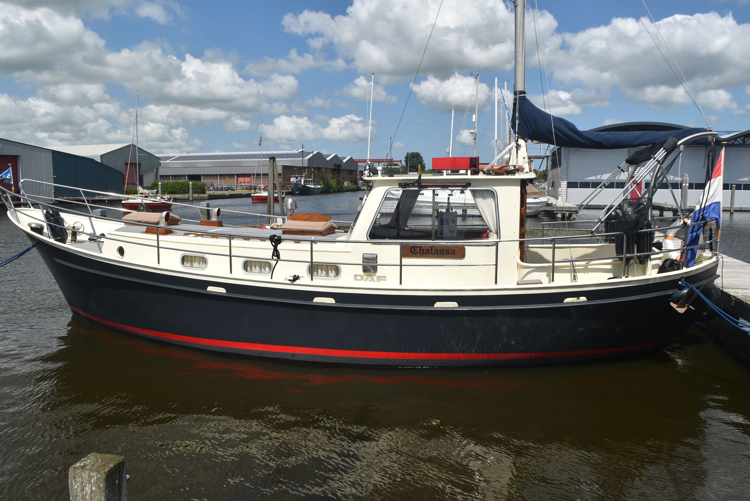 Van Waveren Kotter 11.30 1978 – Zeewaardige rondspant motorboot - Foto 6