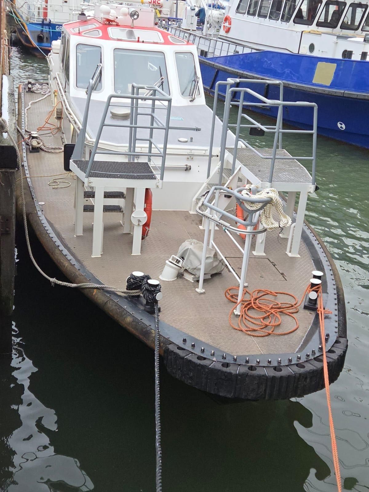 Ex Loodsboot 16.13m 2008 – Aluminium romp, 2×360 pk MAN