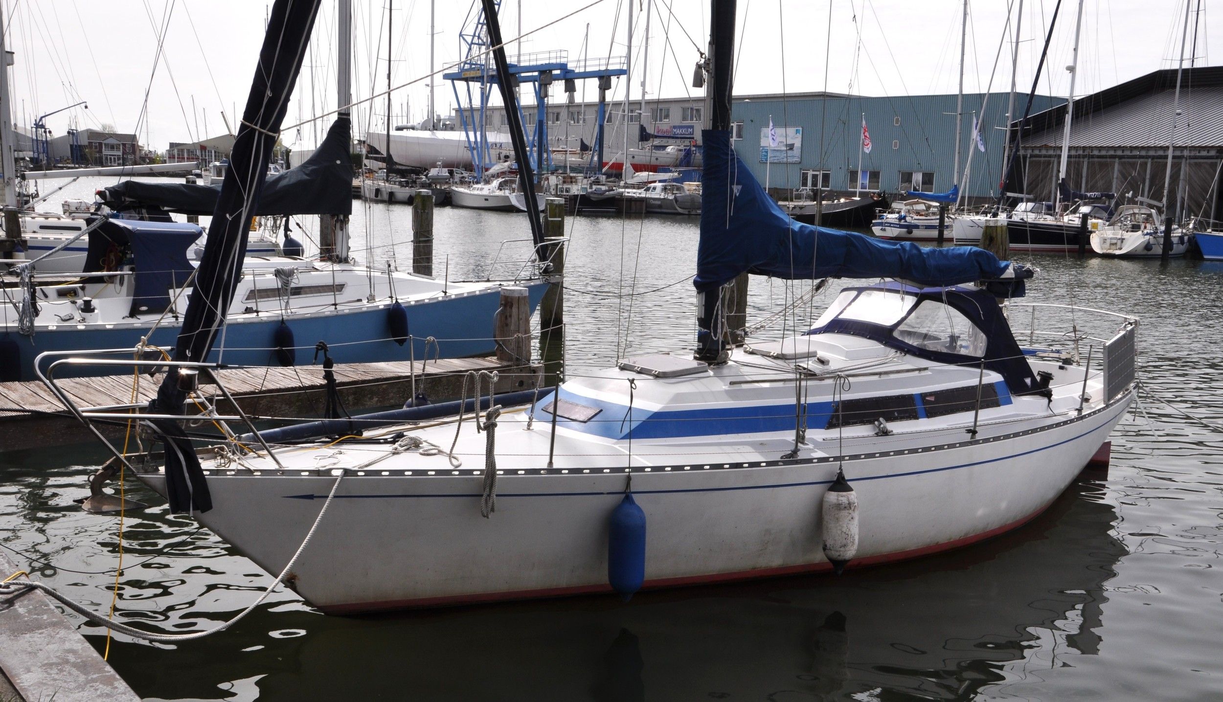 Standfast 33 1978 – Zeewaardige Polyester Zeilboot uit Breskens - Foto 2