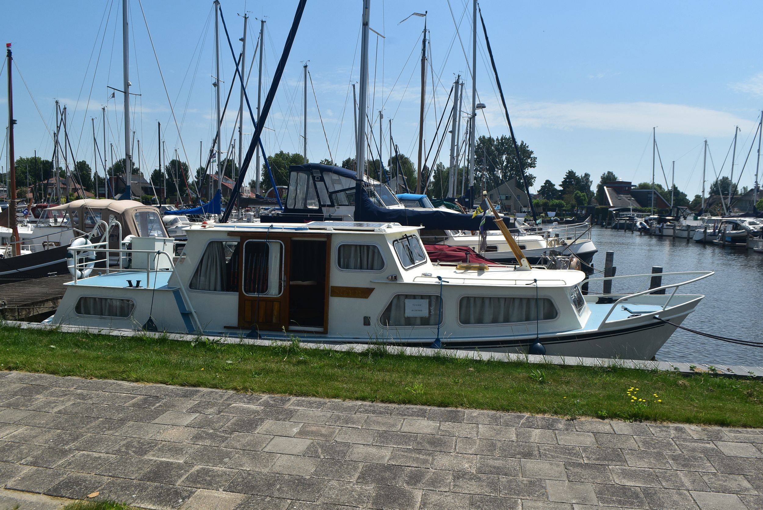 Motorkruiser One Off 9.70m 1975 – Stalen scheepsbouw op maat - Foto 2