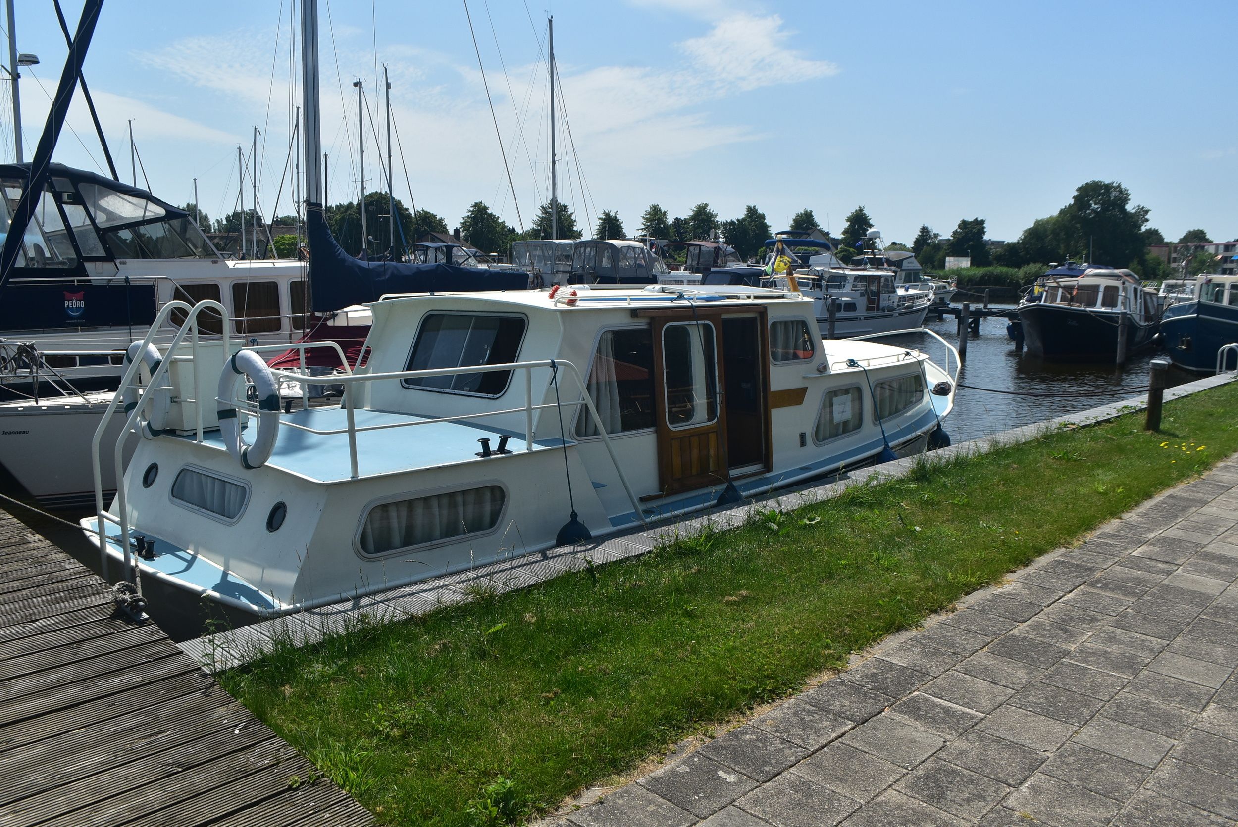 Motorkruiser One Off 9.70m 1975 – Stalen scheepsbouw op maat - Foto 3