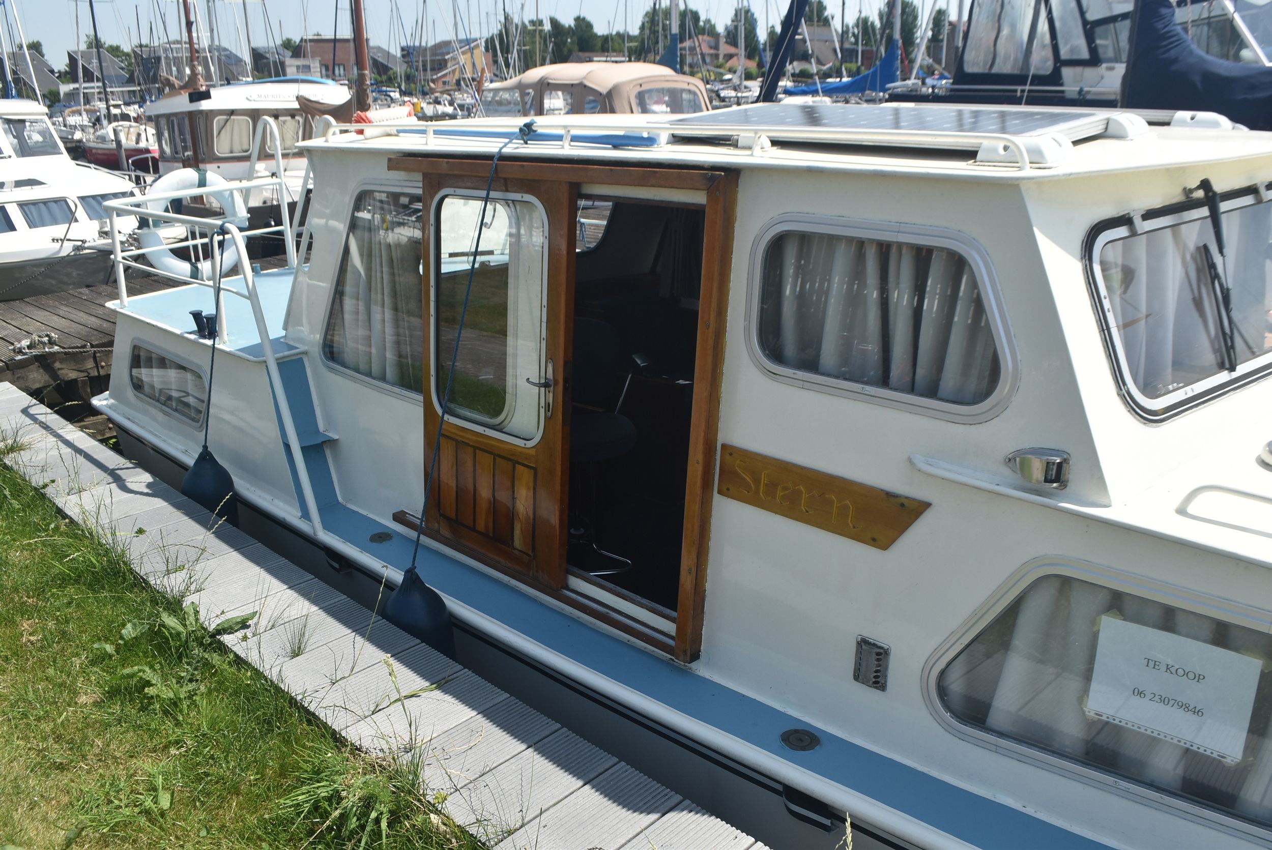 Motorkruiser One Off 9.70m 1975 – Stalen scheepsbouw op maat - Foto 7