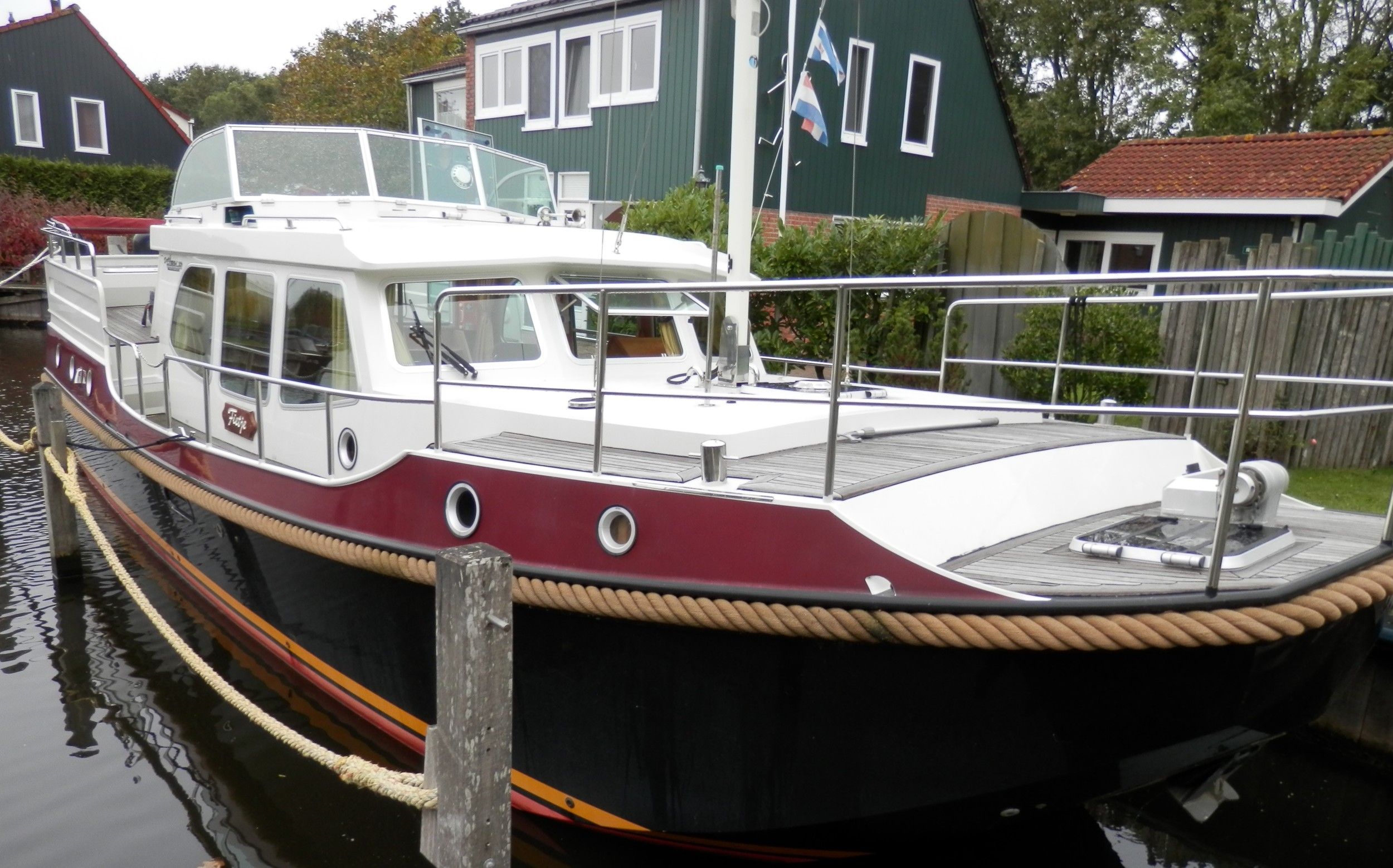 Linssen 380 Dutch Sturdy AC Twin 2002 – Stalen tweemotorige cruiser - Foto 2