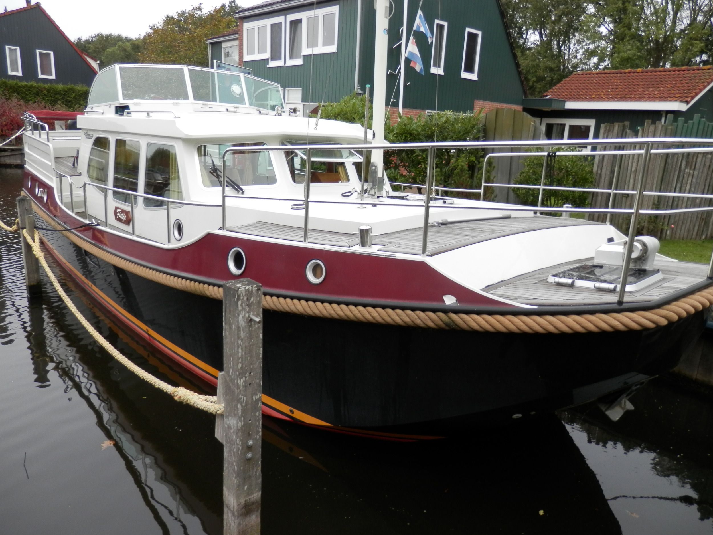 Linssen 380 Dutch Sturdy AC Twin 2002 – Stalen tweemotorige cruiser - Foto 3