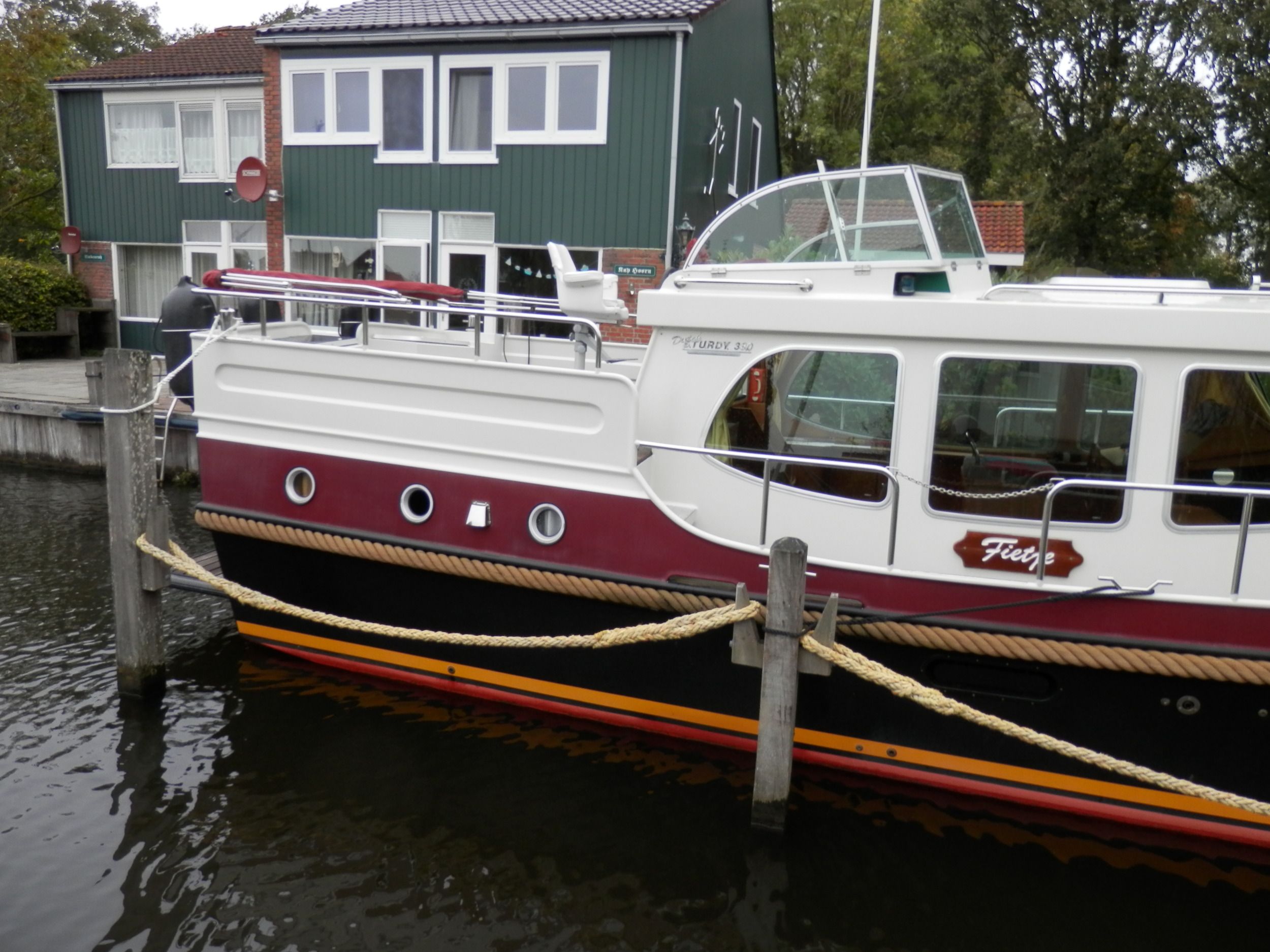 Linssen 380 Dutch Sturdy AC Twin 2002 – Stalen tweemotorige cruiser - Foto 7