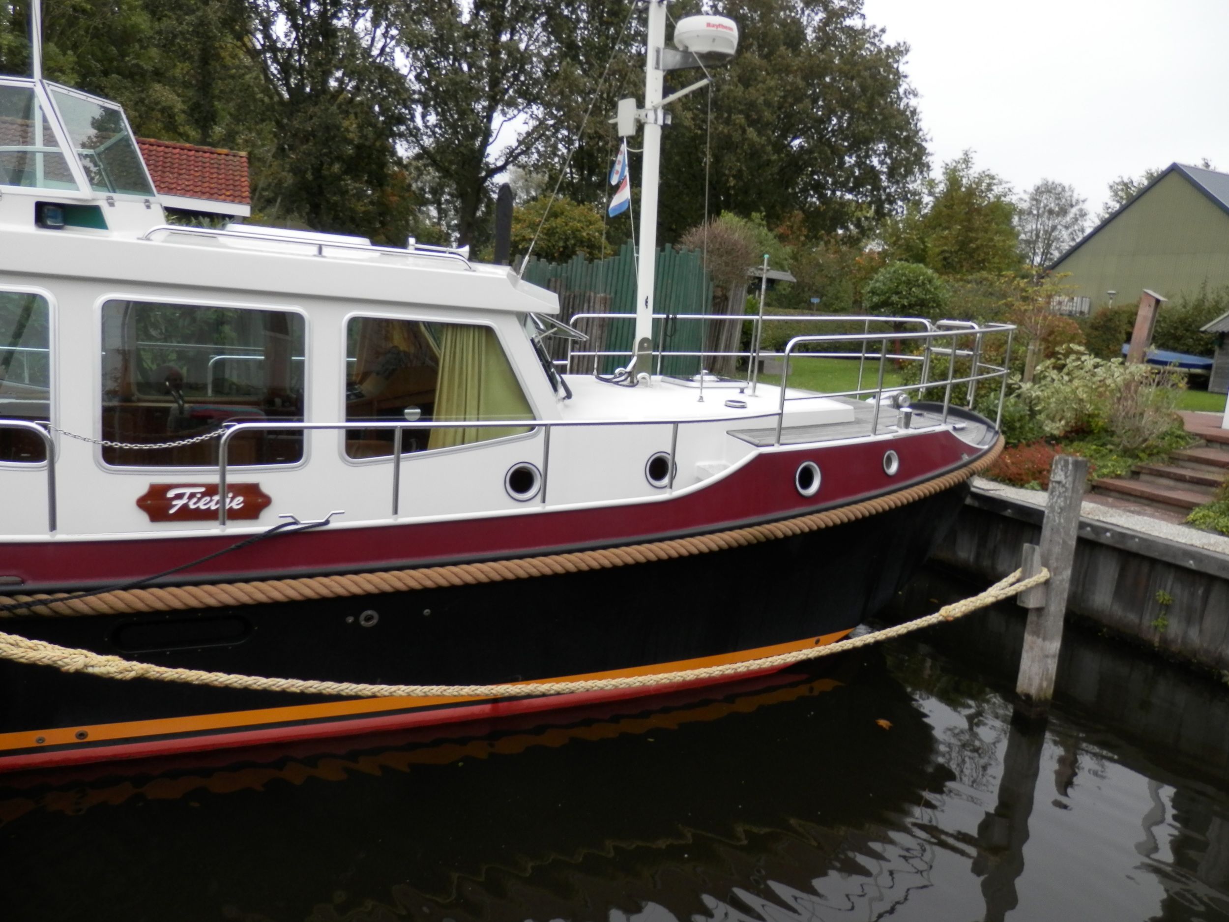 Linssen 380 Dutch Sturdy AC Twin 2002 – Stalen tweemotorige cruiser - Foto 8