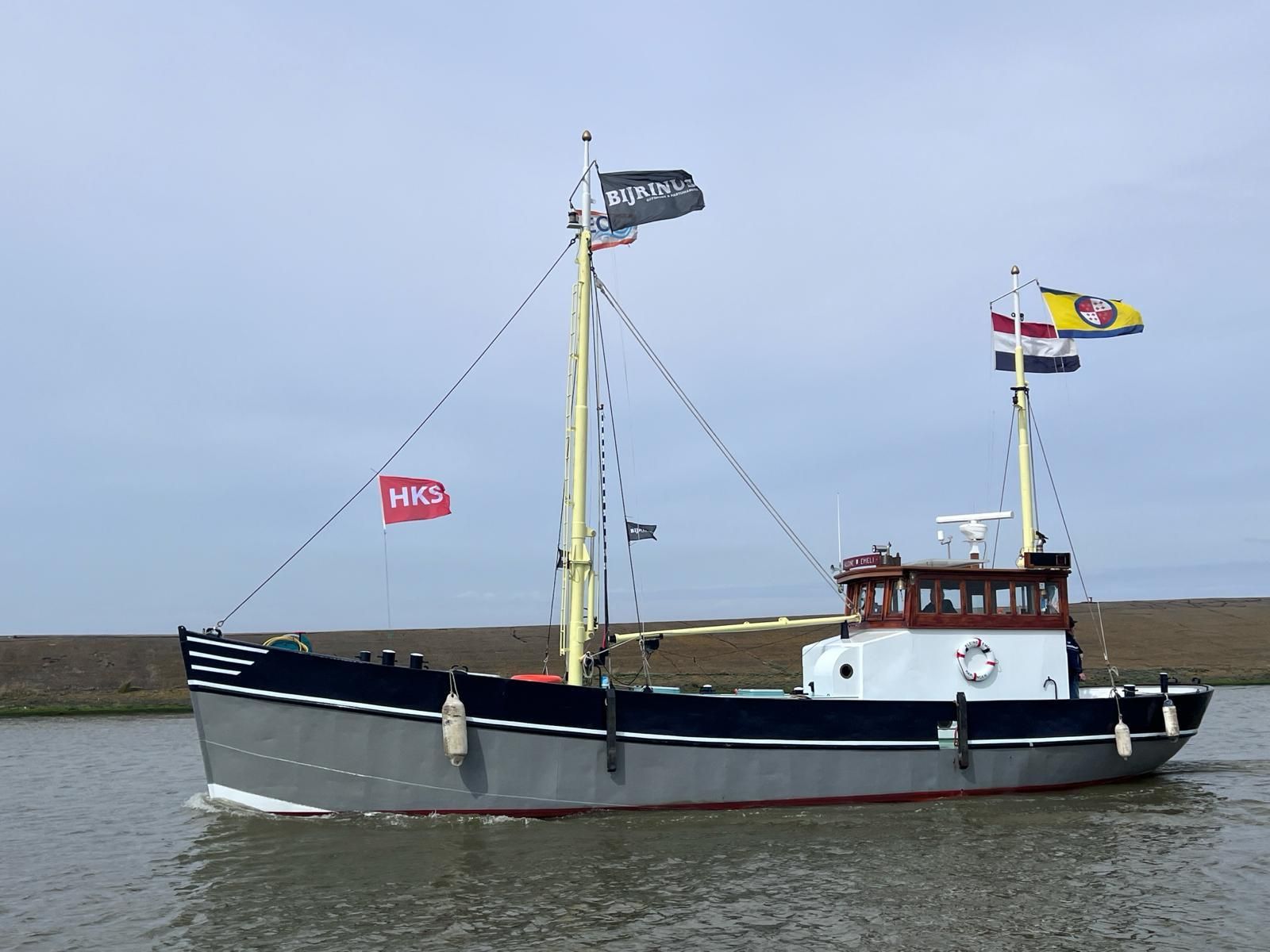 Ex Viskotter 16.00 1949 – Klassieke Stalen Kotter Harlingen