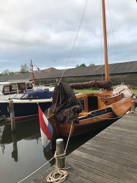 V/d Meulen Zeeschouw 870 1974 – Ruime houten zeilboot - Foto 5