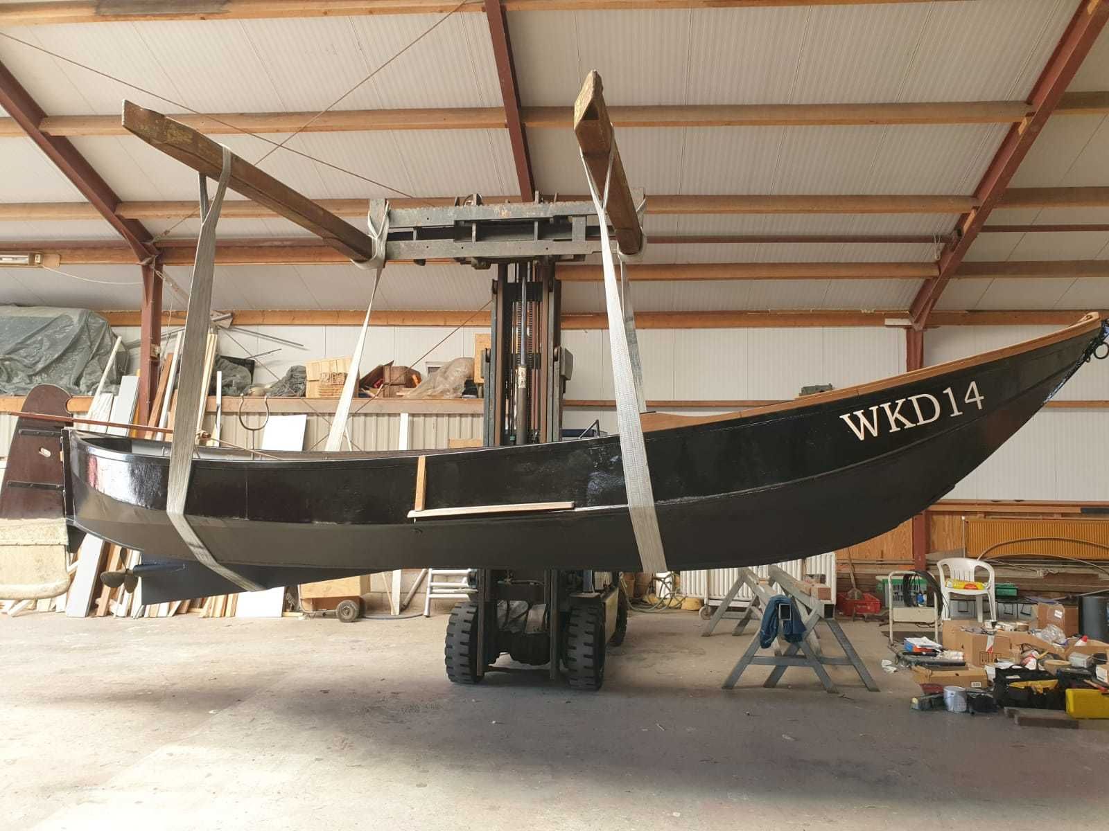 Zalmschouw 730 1937 – Gerestaureerde stalen tender met hut - Foto 3