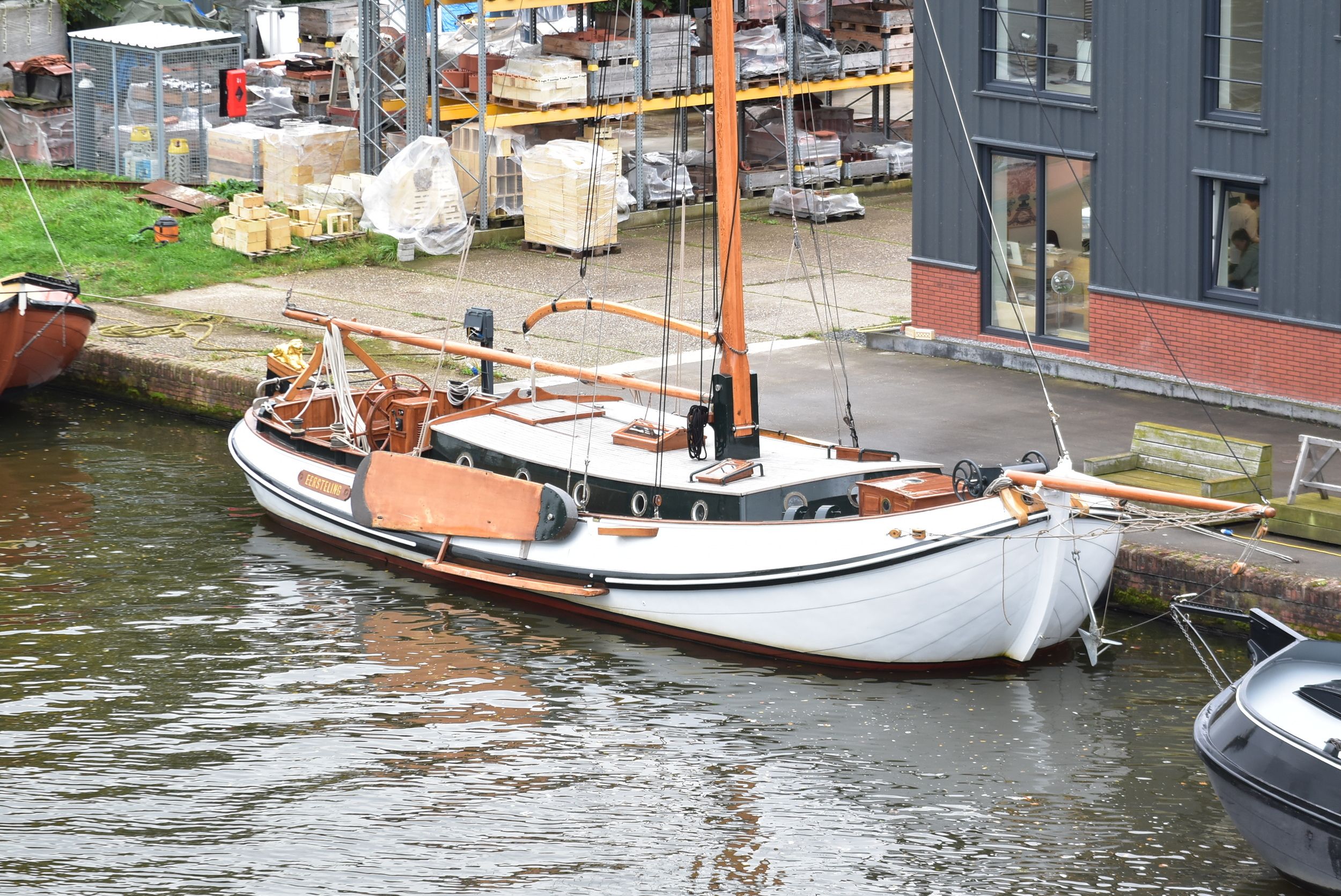 Lemsteraak Roef 14.50 1900 – Authentiek stalen zeilschip