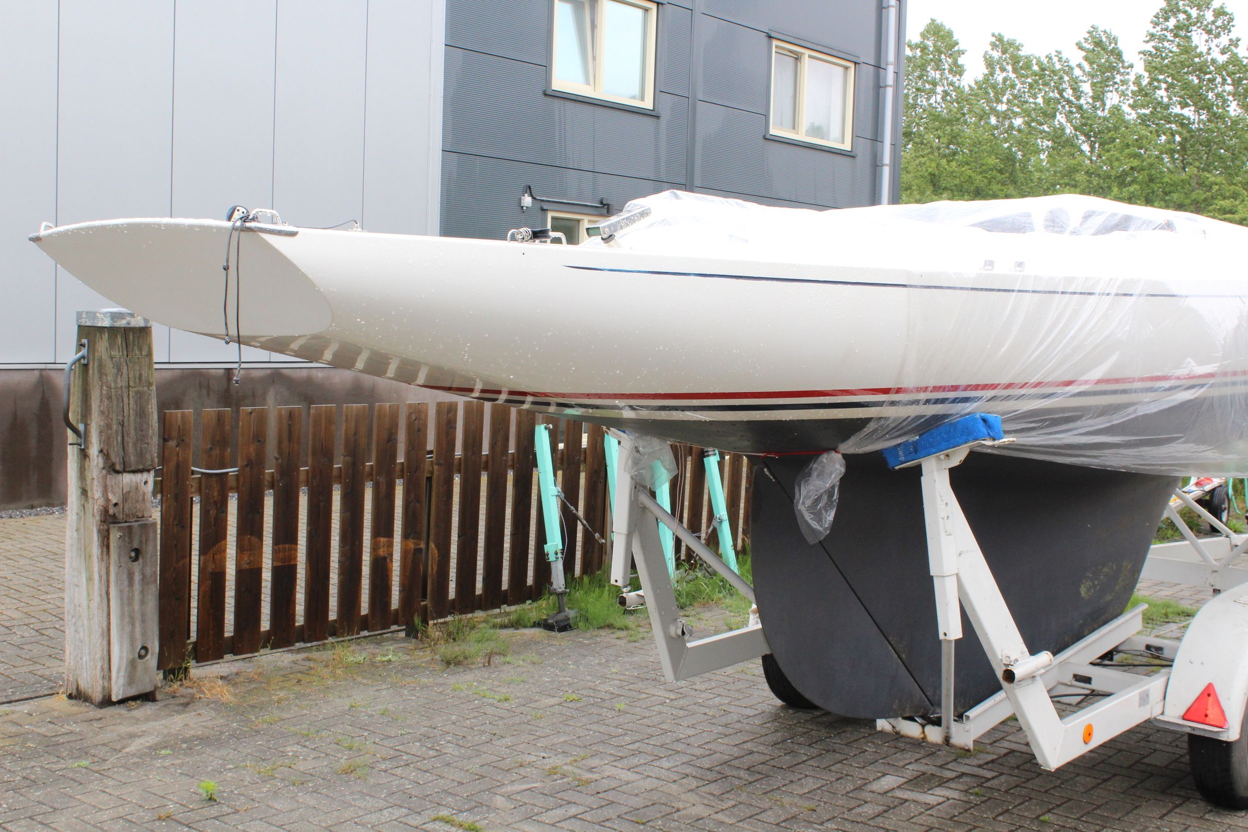 Draak 870 1995 – Wedstrijdboot met wegtrailer - Foto 2