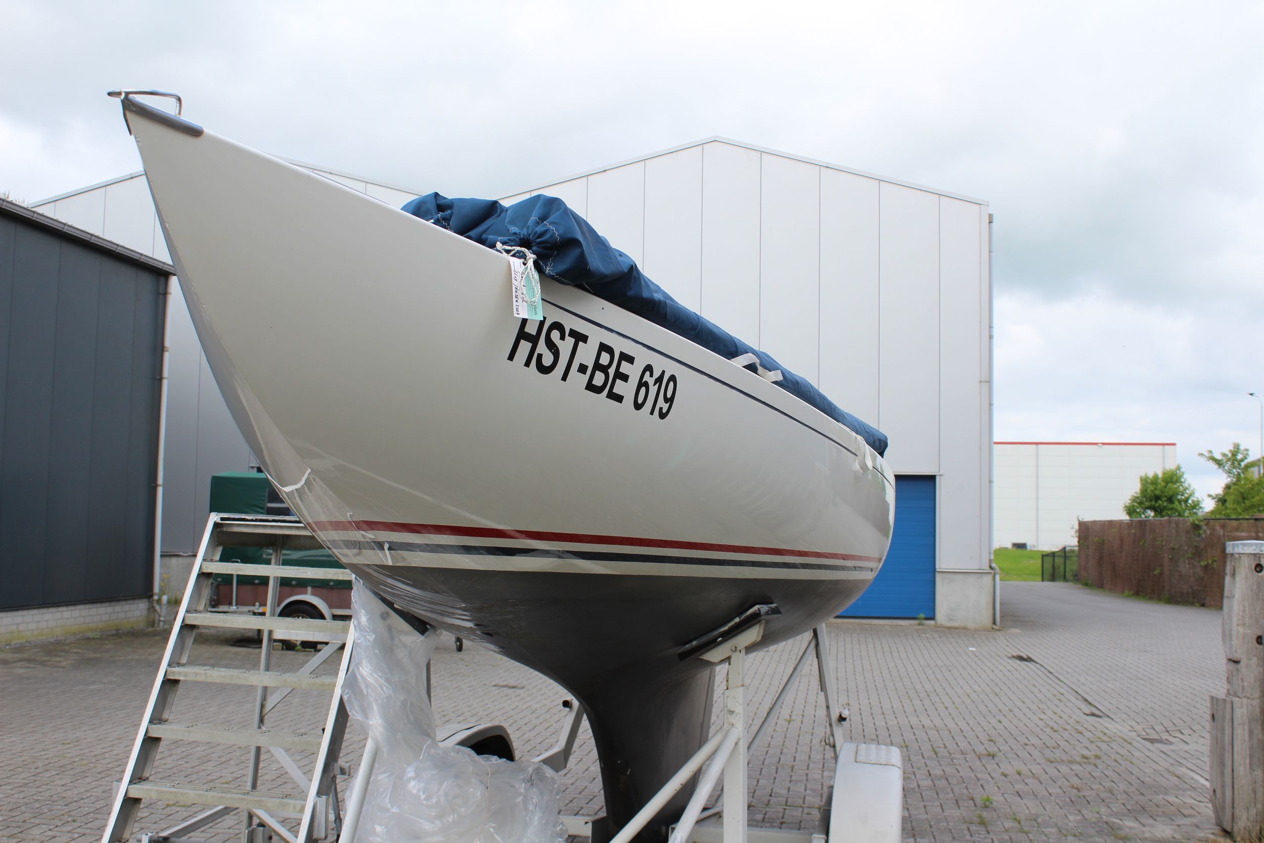 Draak 870 1995 – Wedstrijdboot met wegtrailer - Foto 12