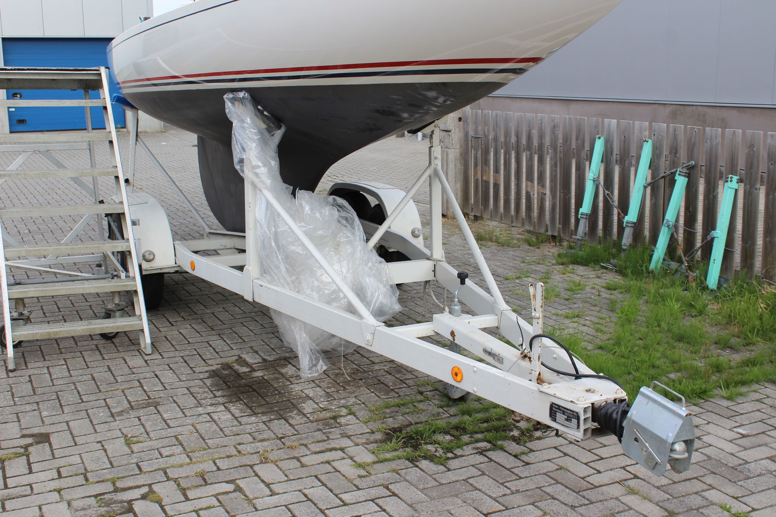 Draak 870 1995 – Wedstrijdboot met wegtrailer - Foto 13
