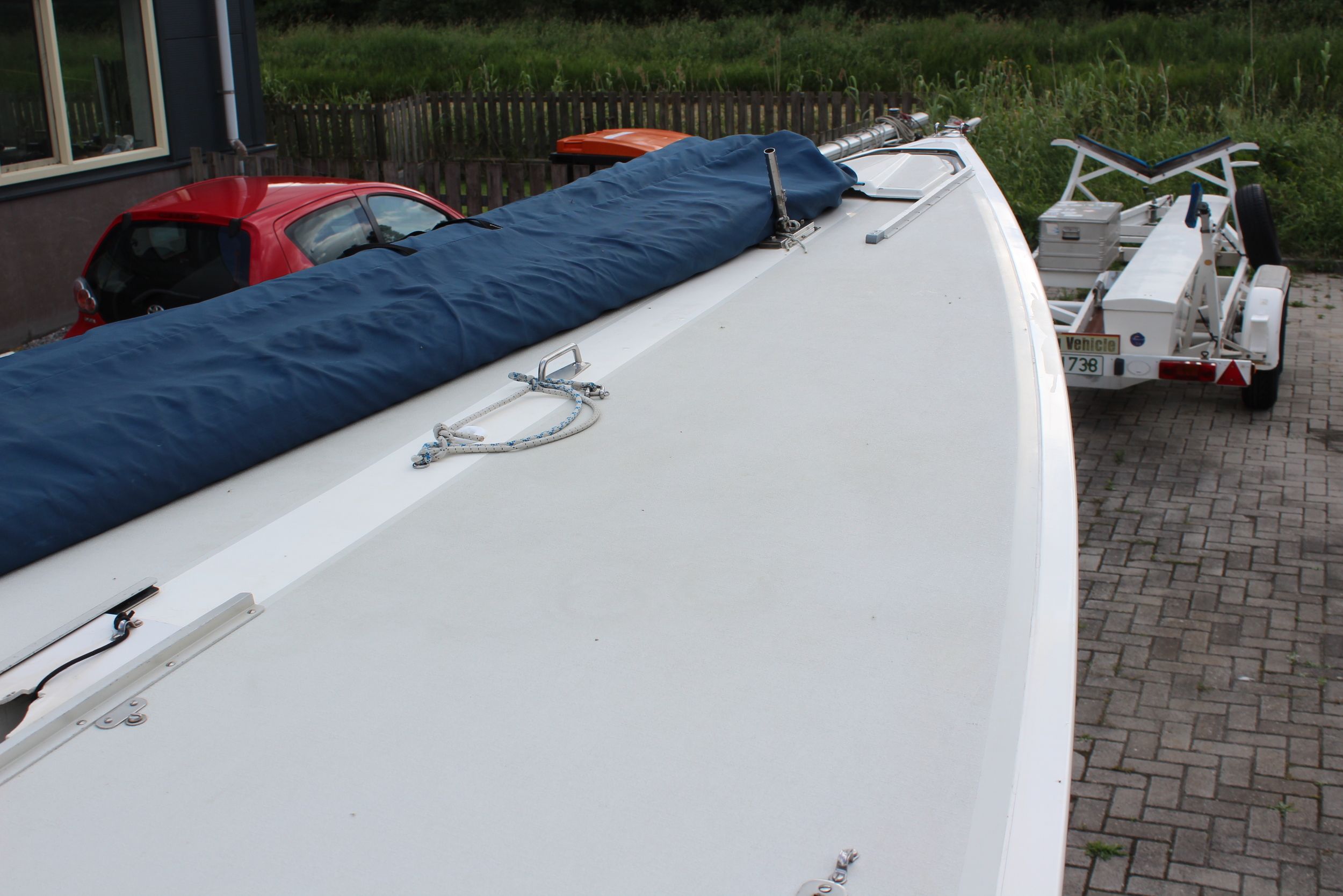 Draak 870 1995 – Wedstrijdboot met wegtrailer - Foto 19