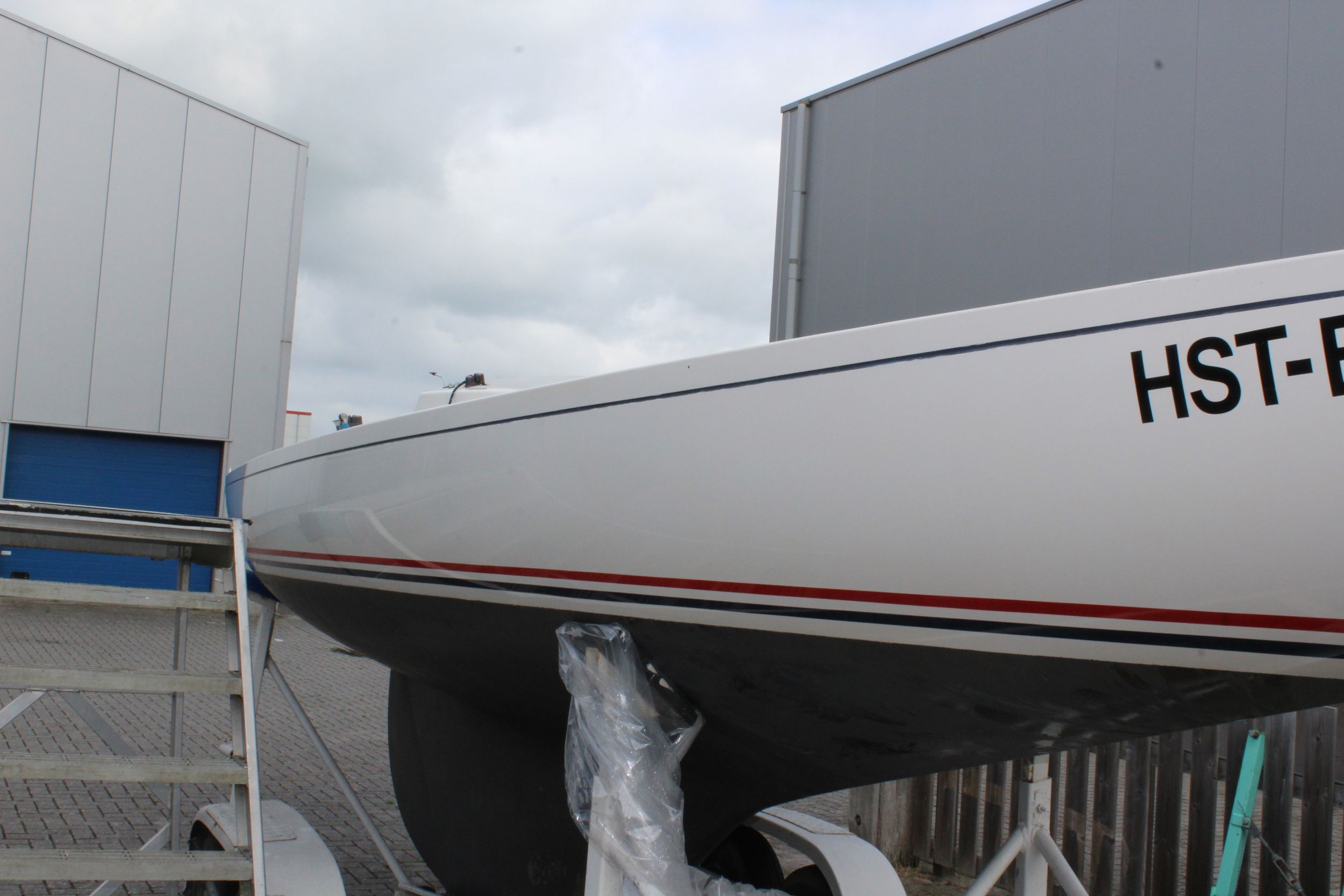 Draak 870 1995 – Wedstrijdboot met wegtrailer - Foto 4