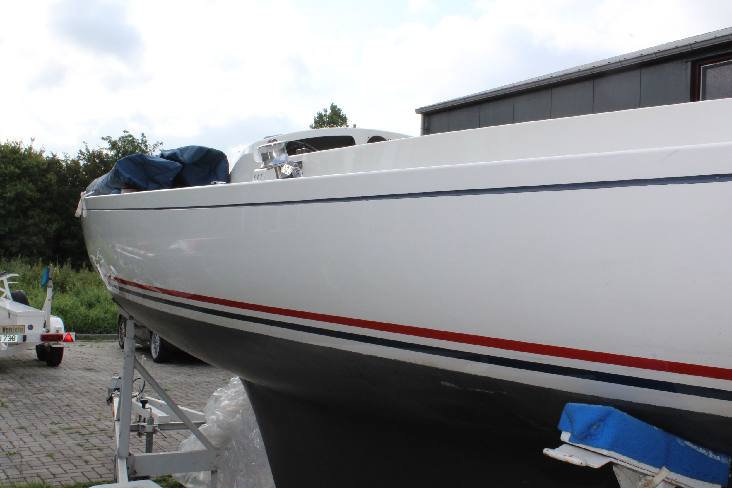 Draak 870 1995 – Wedstrijdboot met wegtrailer - Foto 10