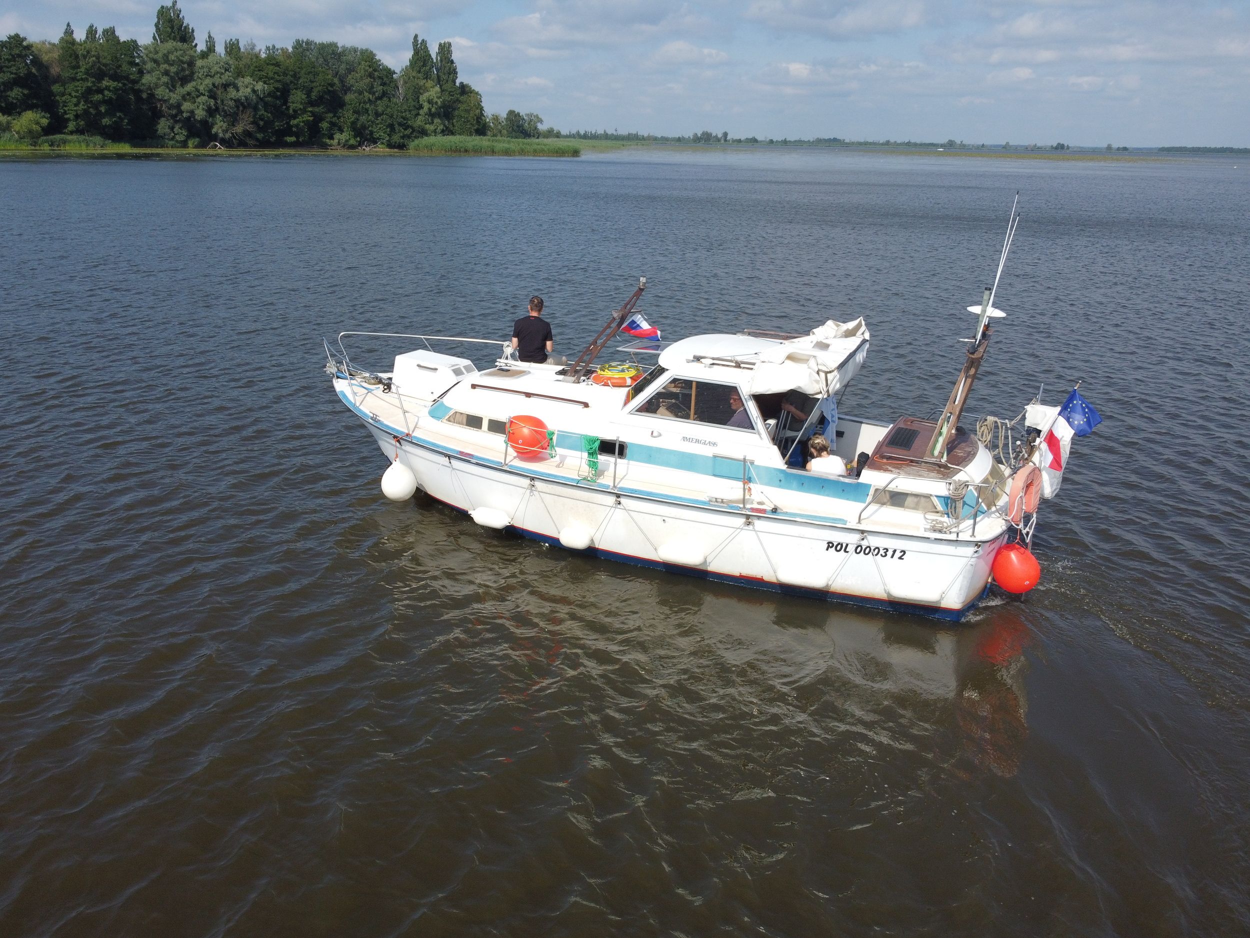 Amerglass Searunner 30 AK 1978 – robuuste motorboot - Foto 2