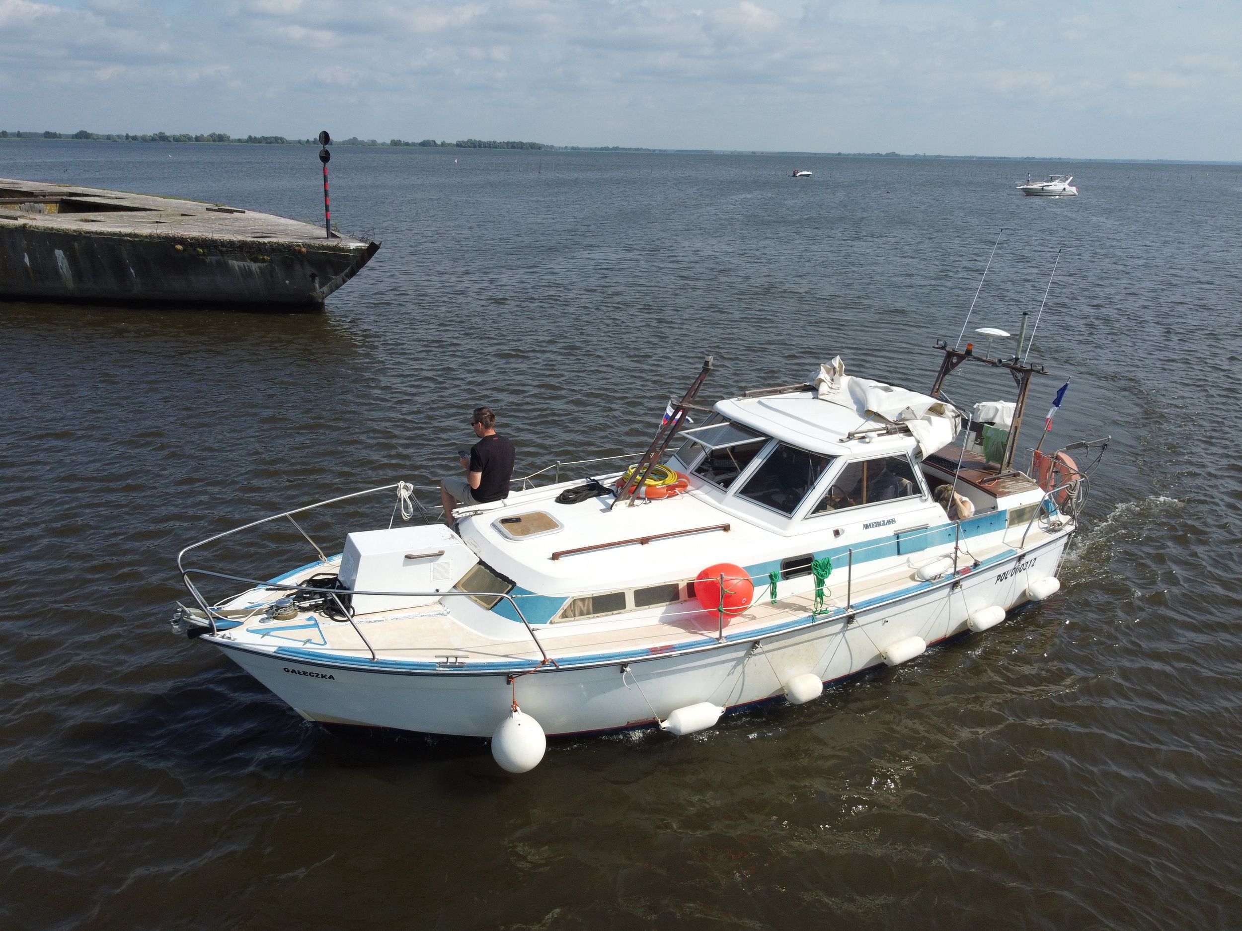 Amerglass Searunner 30 AK 1978 – robuuste motorboot - Foto 5