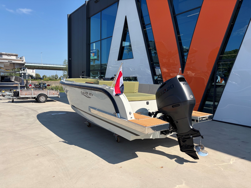 Clever 65s Tender 2026 – Voorraadboot met Suzuki 150 pk - Foto 3