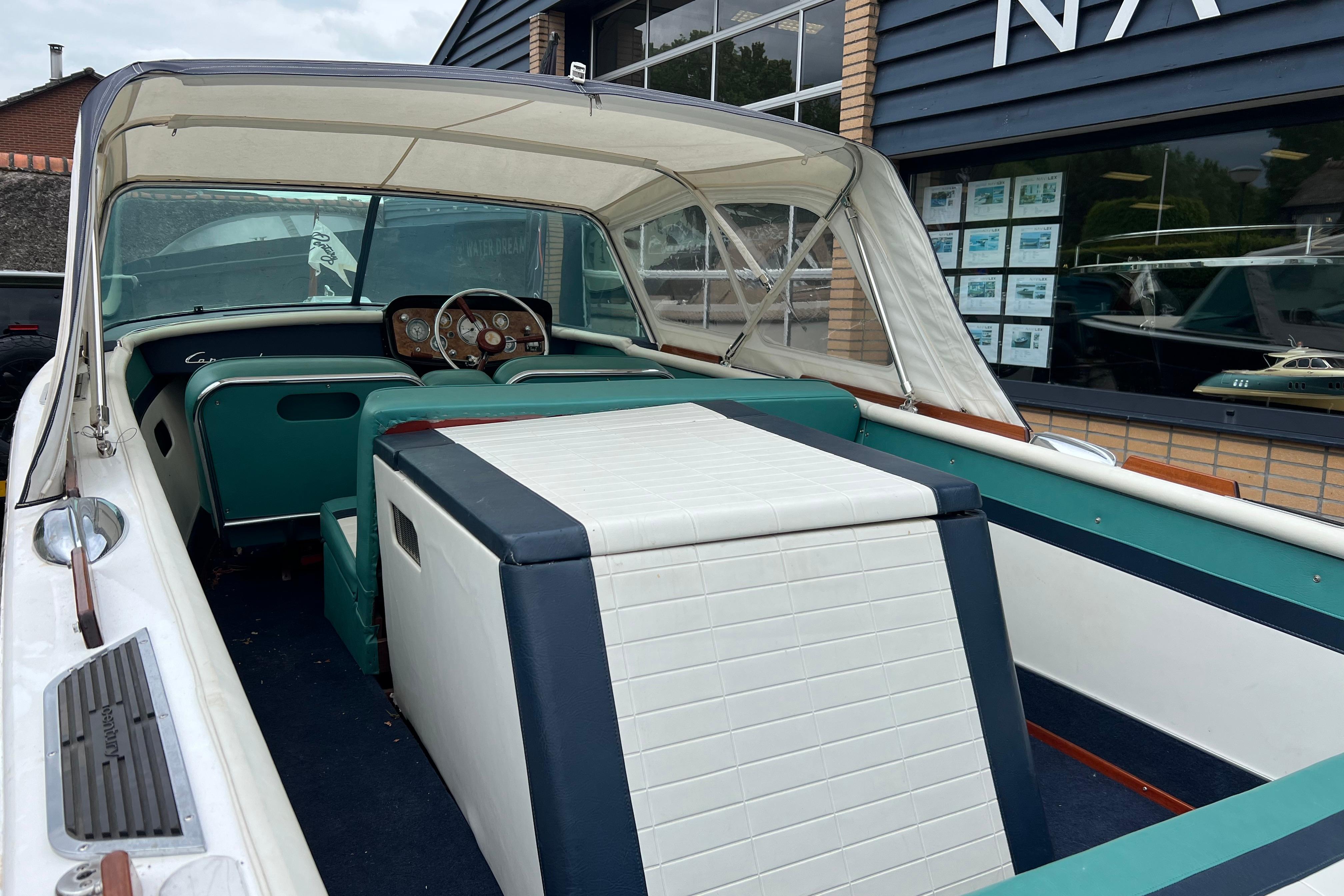 Century Coronado 1964 – 480 pk mahoniehout runabout - Foto 5