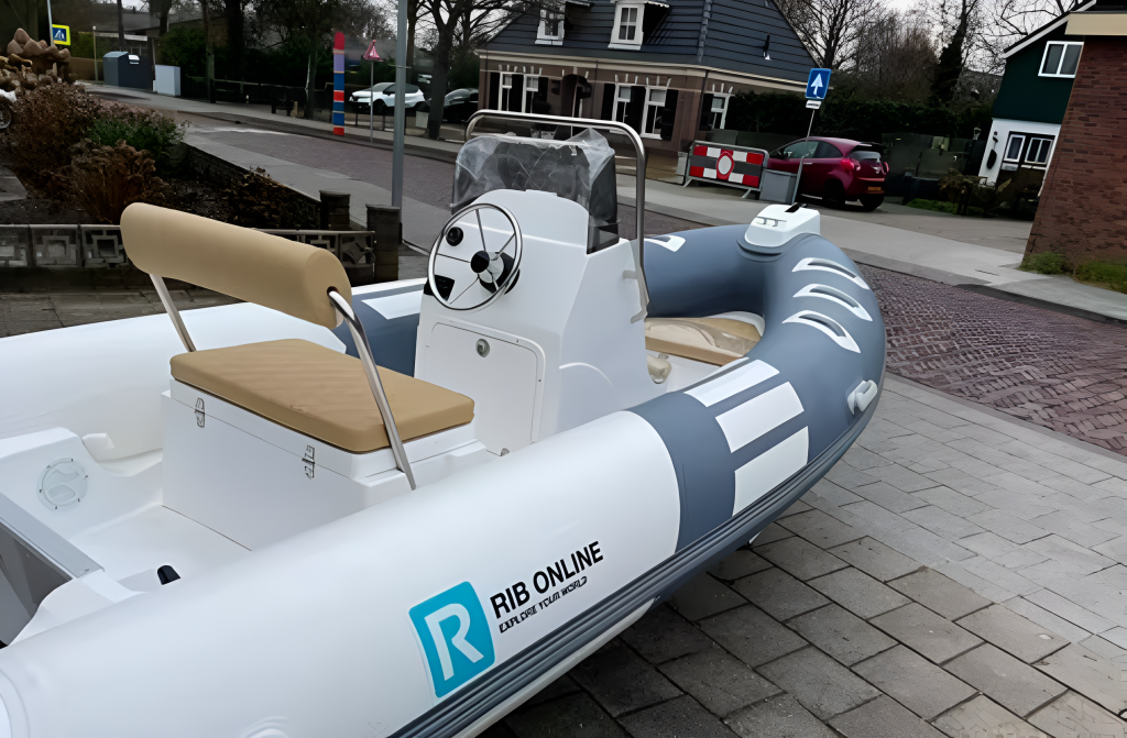 Gold Line 420 2024 – Nieuwe rubberboot met trailer - Foto 4
