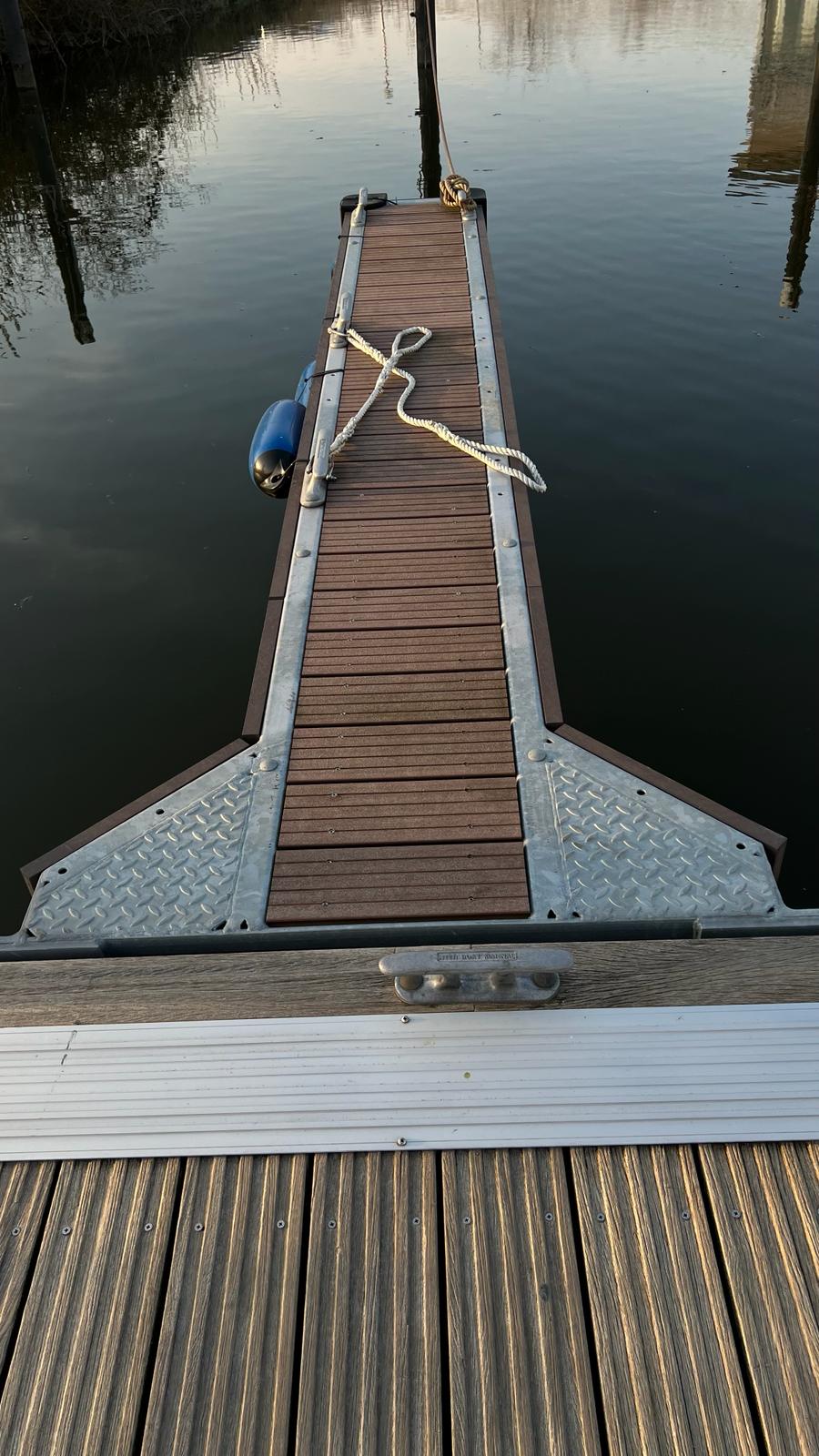 Vingerpier 4 meter bij 0,50 cm - Foto 2
