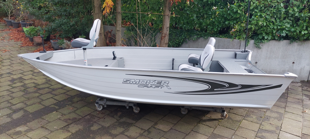 Smokercraft Patriot 16 DLX – aluminium visboot 5m