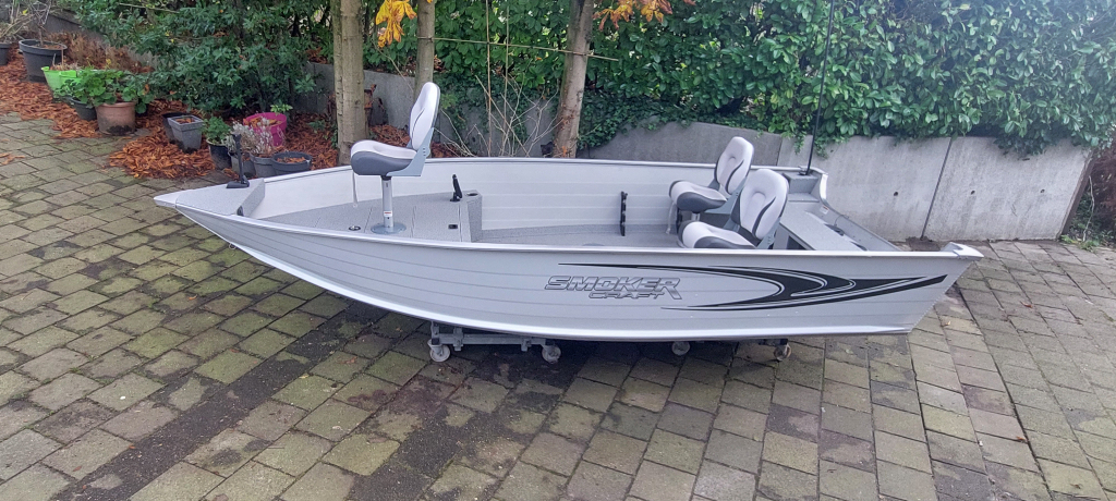 Smokercraft Patriot 16 DLX – aluminium visboot 5m - Foto 3