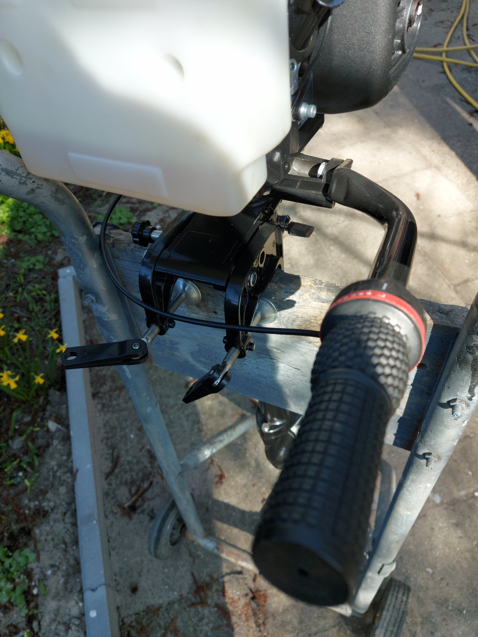 Tomking 4pk 4-takt buitenboordmotor – Handstart met knuppel - Foto 2