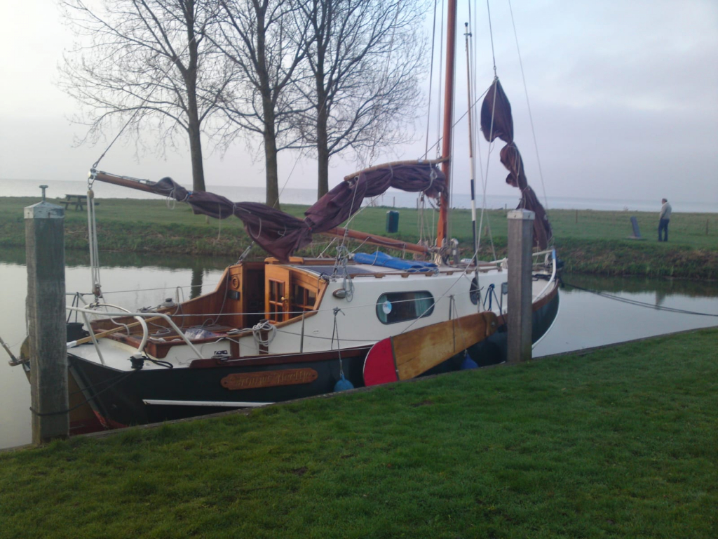 Baarda Zee Grundel 1979 – Platbodem met boegschroef - Foto 3