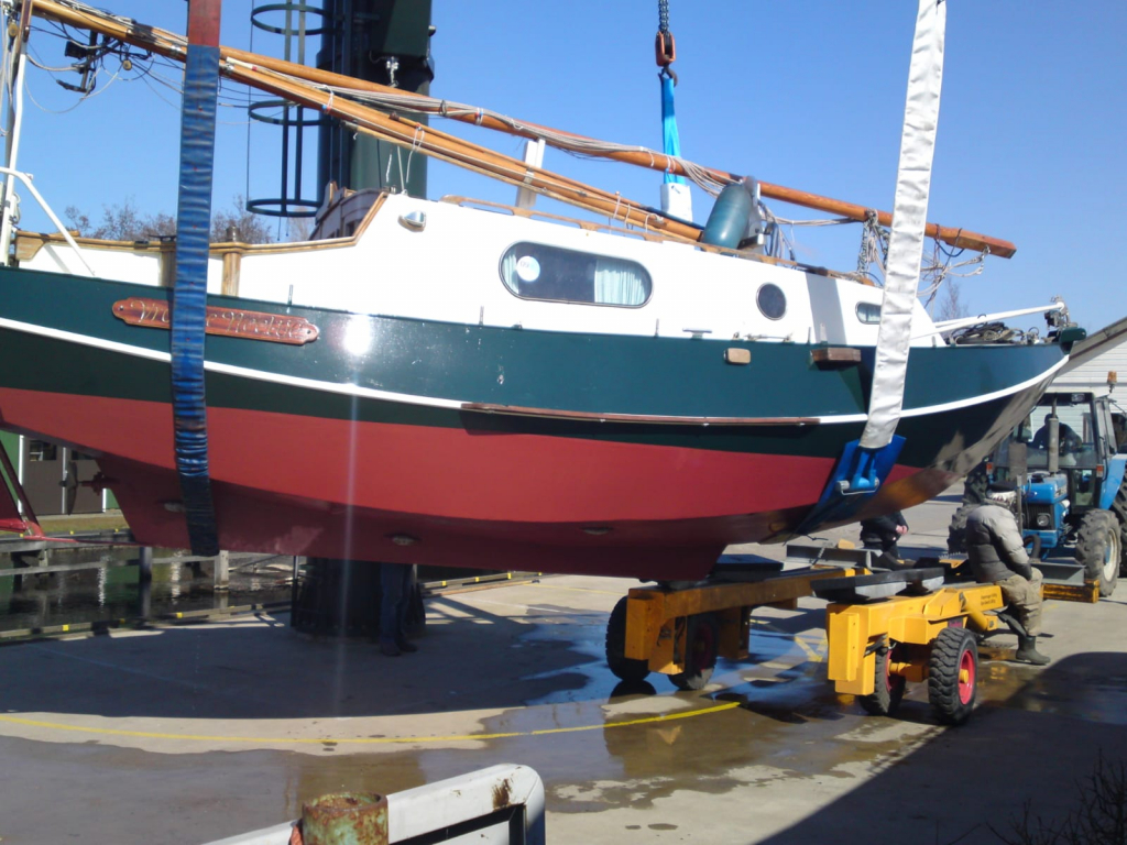 Baarda Zee Grundel 1979 – Platbodem met boegschroef - Foto 27