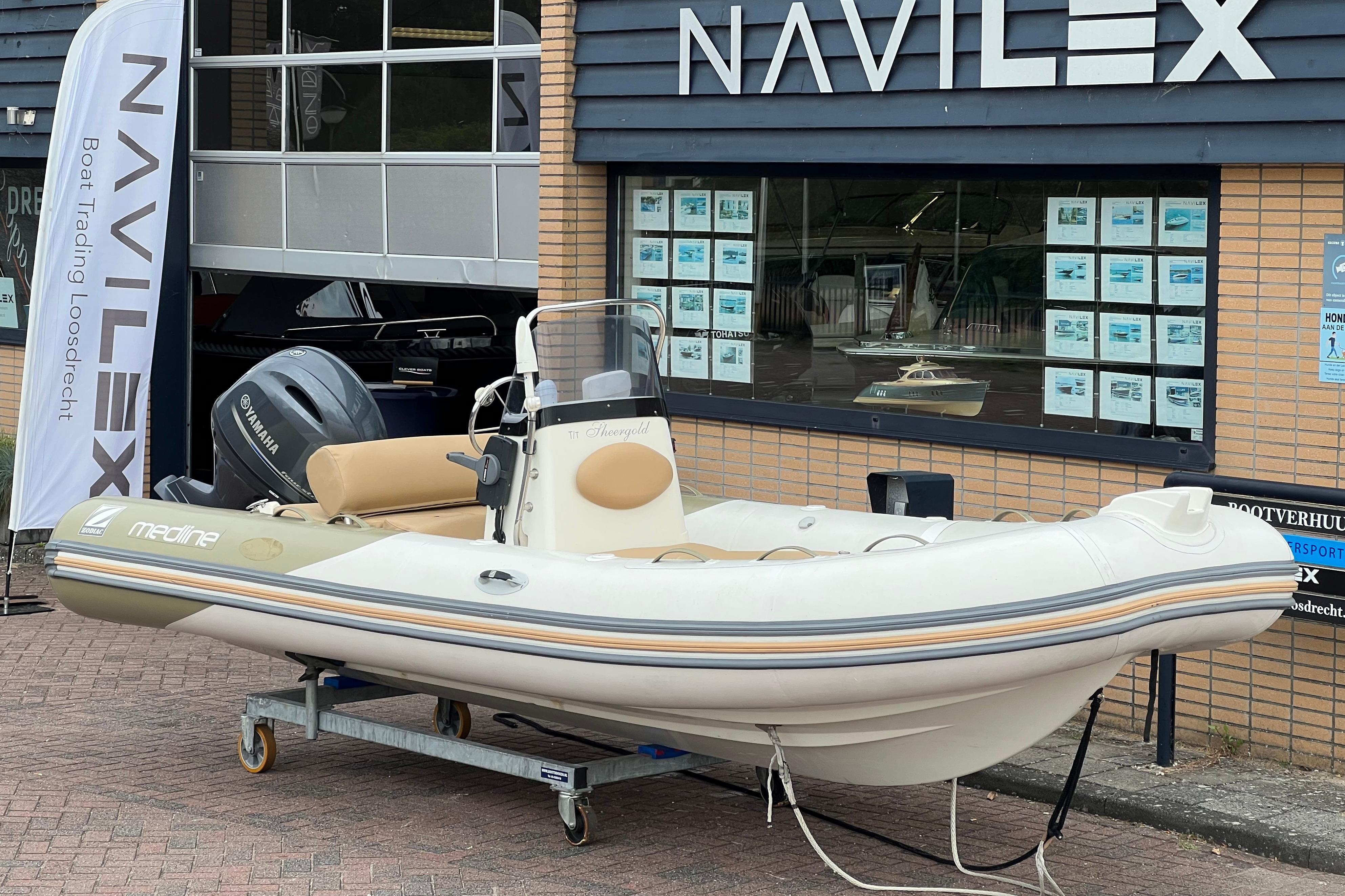 RIB Zodiac Medline 550 2011 – Vrijwel nieuwe motor - Foto 1