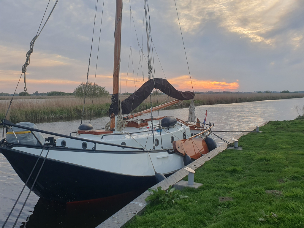 Tholense Schouw 1961 – Goed onderhouden platbodem met werf-historie - Foto 8