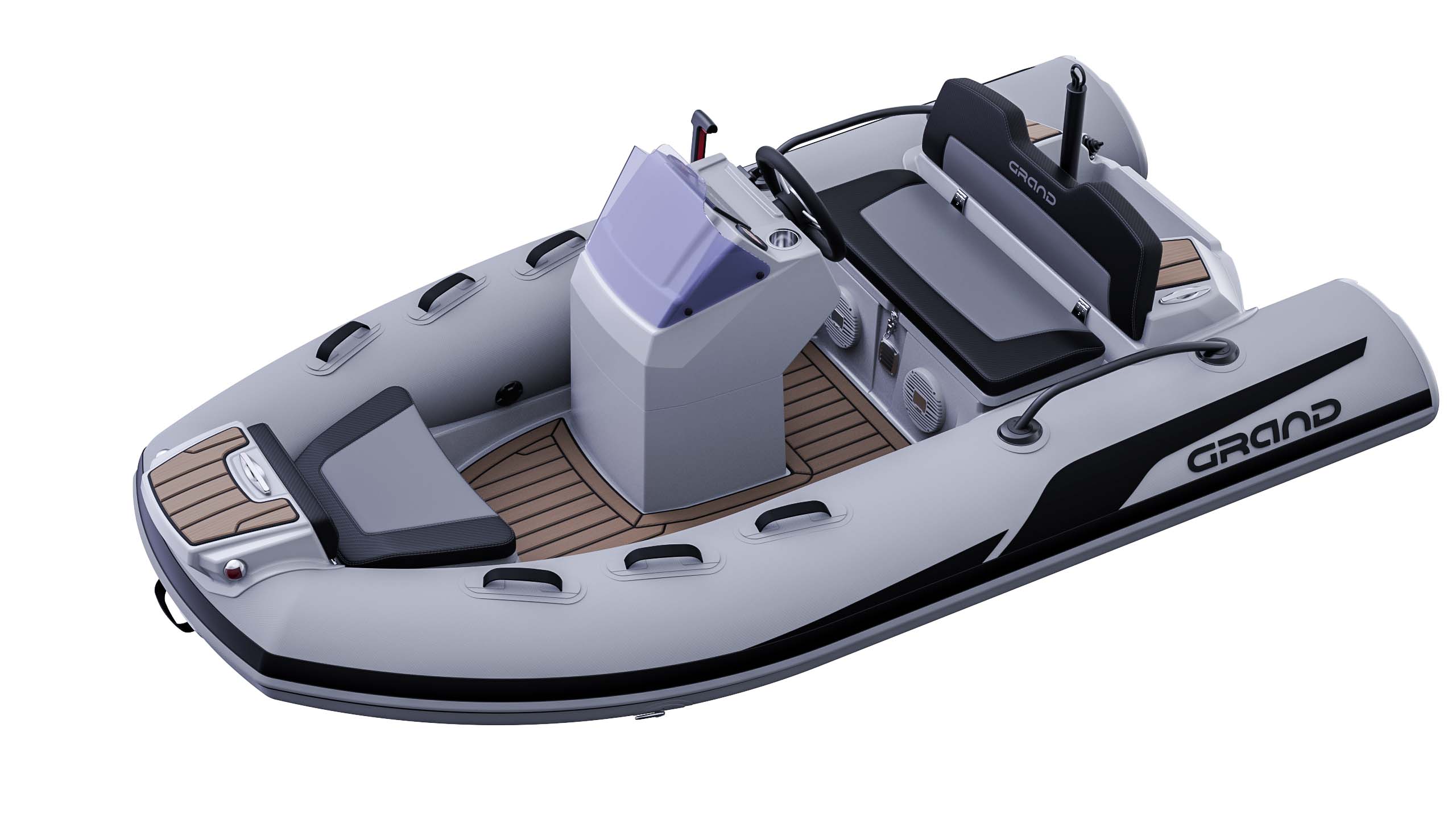 Grand Golden Line 2025 – compacte V-bodem rubberboot