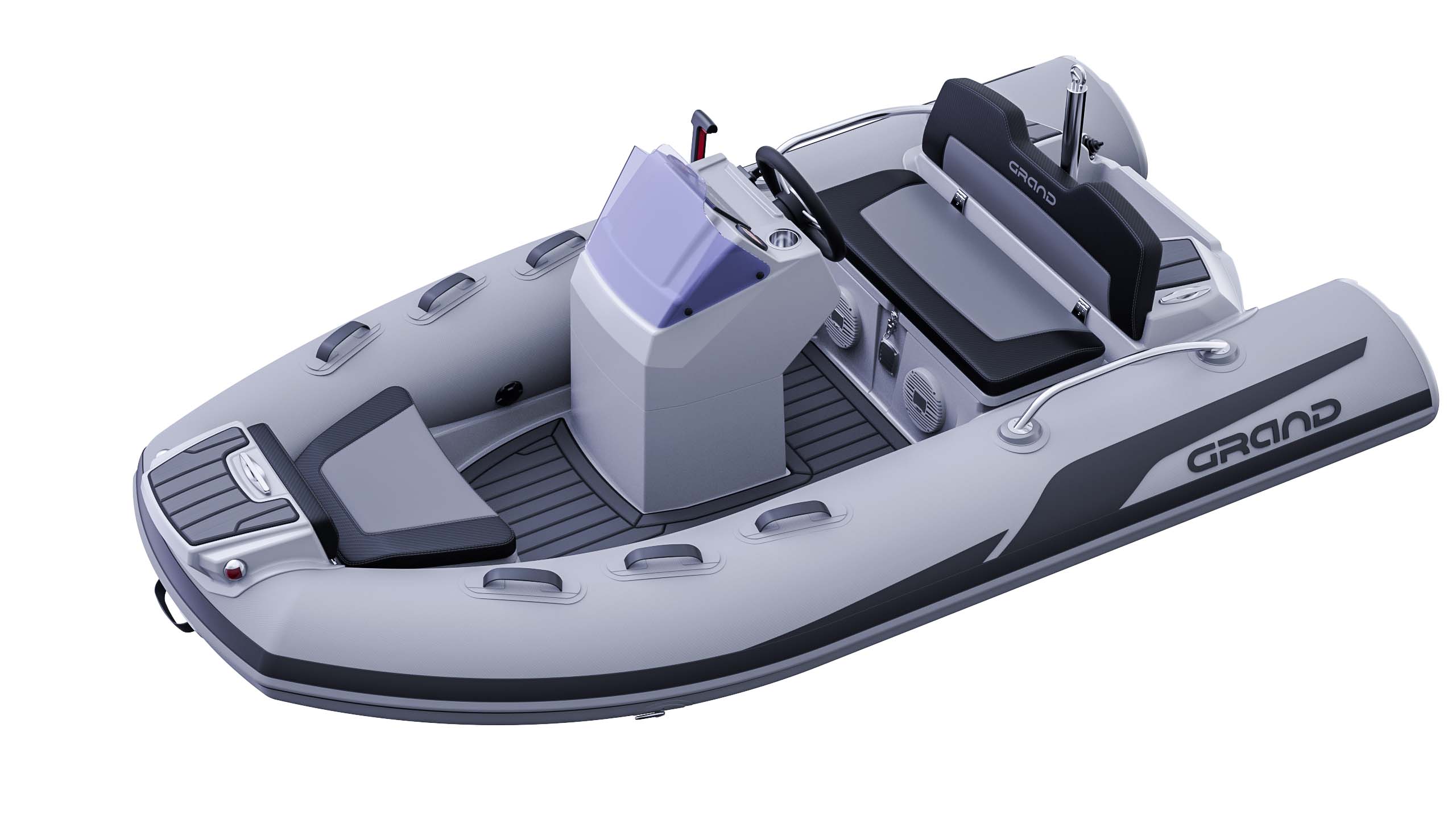 Grand Golden Line 2025 – compacte V-bodem rubberboot - Foto 2