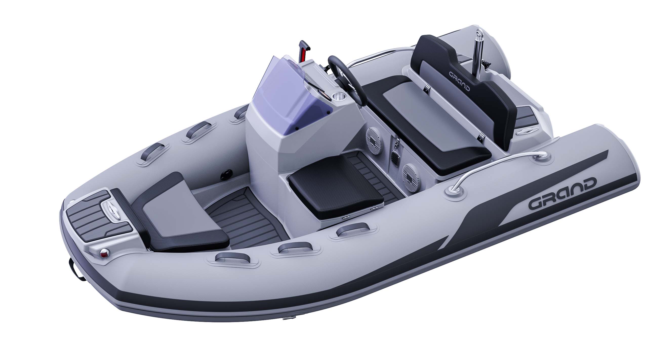 Grand Golden Line 2025 – compacte V-bodem rubberboot - Foto 3