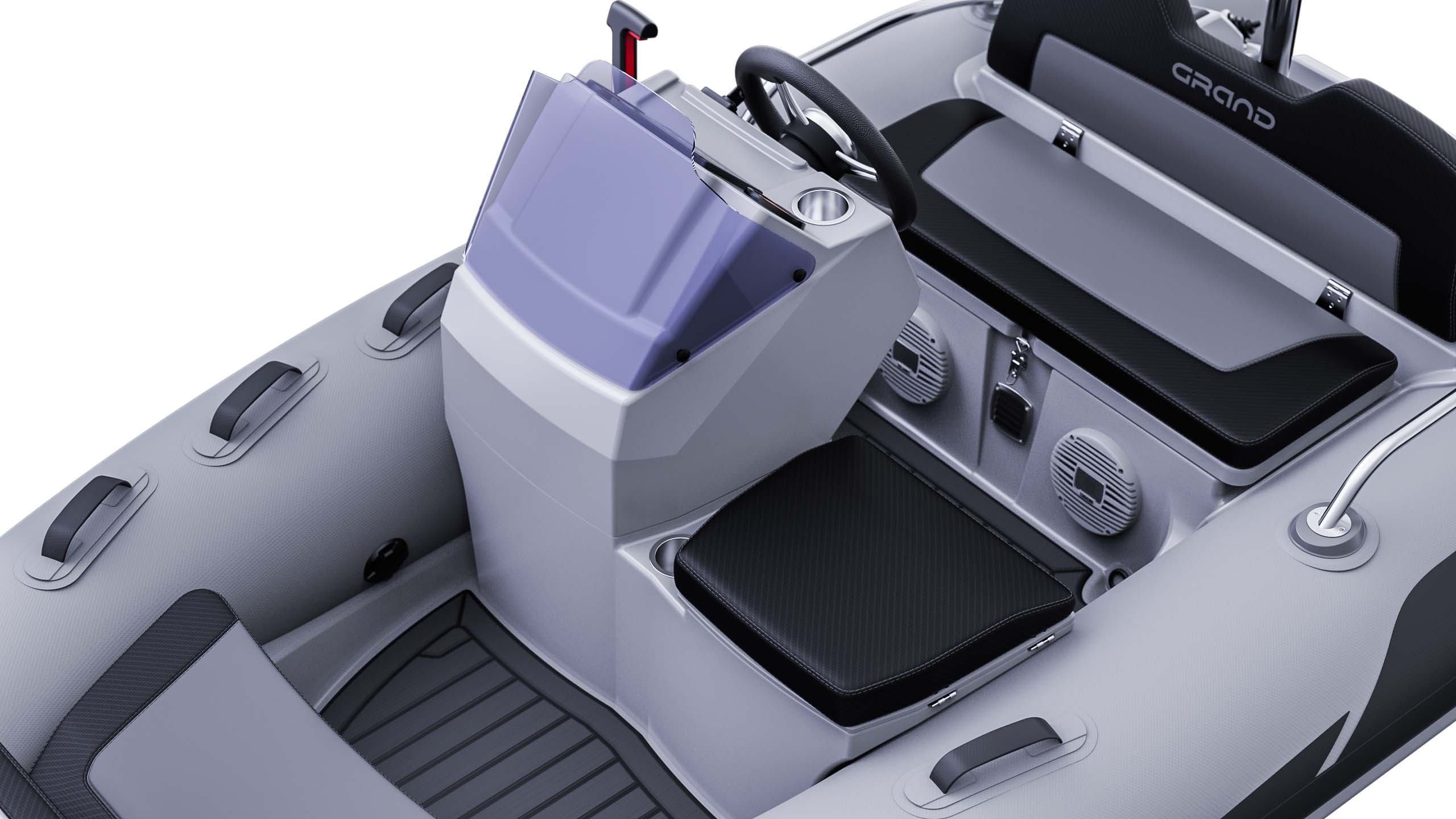 Grand Golden Line 2025 – compacte V-bodem rubberboot - Foto 4