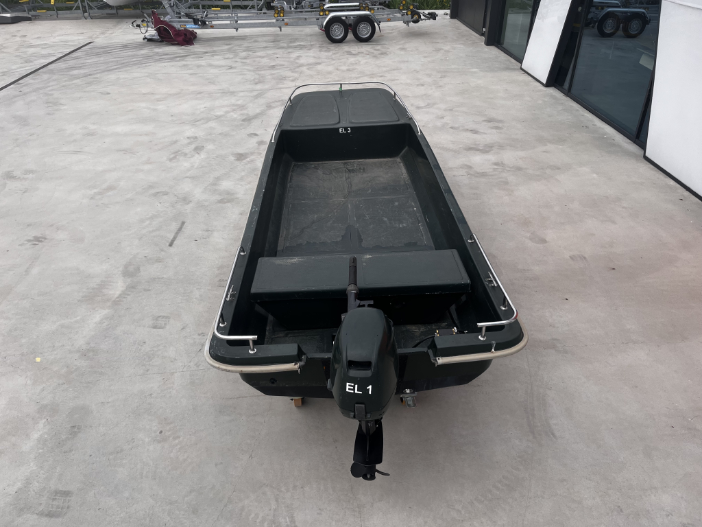 Barca Fisher 16 2009 – polyester platbodem met Suzuki 9,9 pk - Foto 4