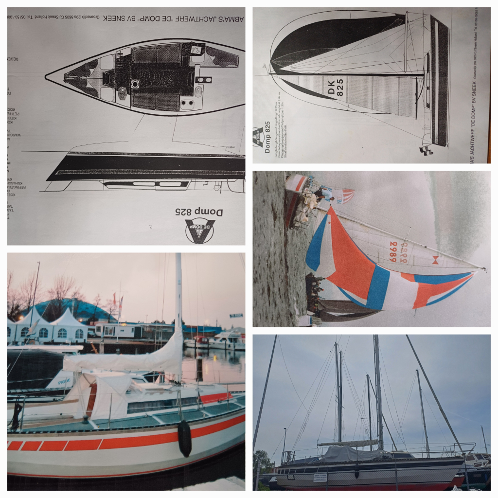 Dompkruiser 27 ft 1980 – zeilboot met rolgenua