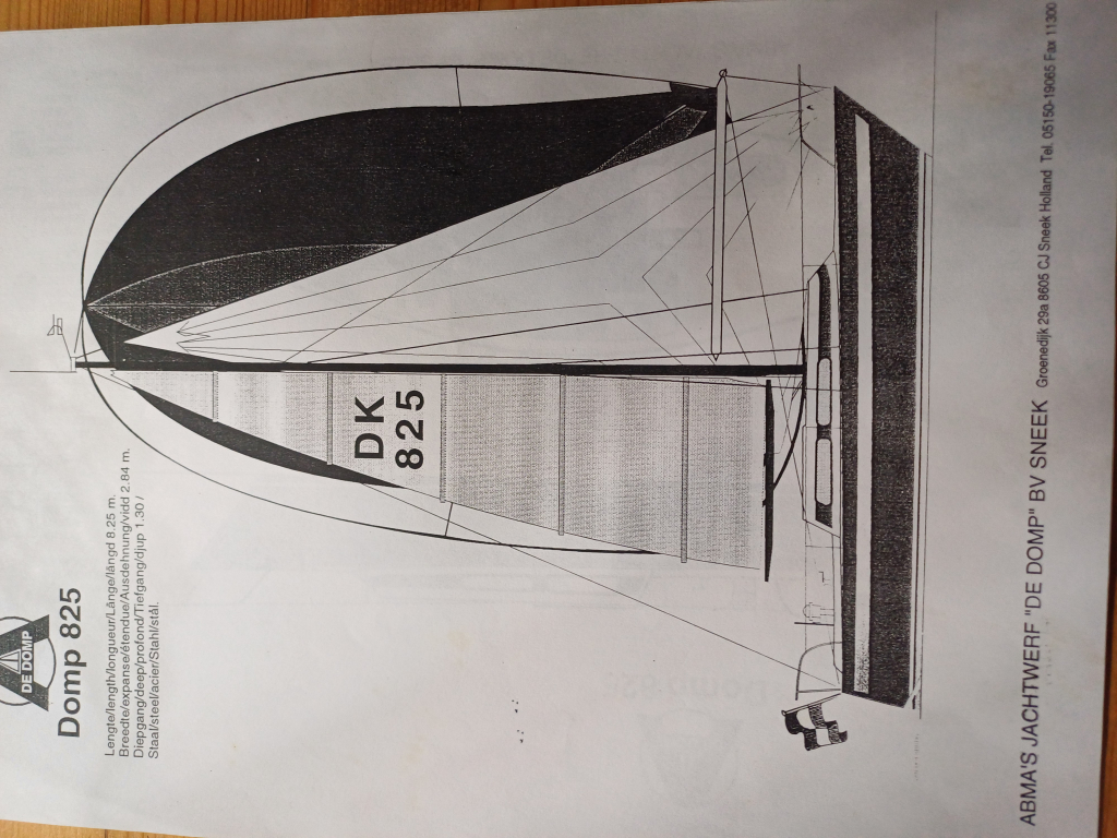 Dompkruiser 27 ft 1980 – zeilboot met rolgenua - Foto 3
