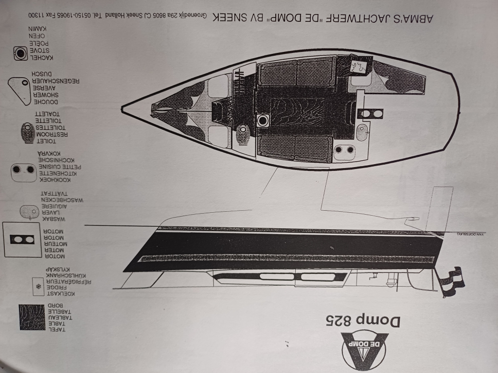 Dompkruiser 27 ft 1980 – zeilboot met rolgenua - Foto 4