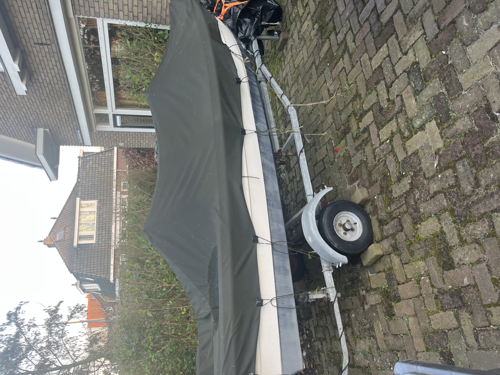Sterk Polyester Sloep 1996 – compleet met trailer en motor - Foto 3
