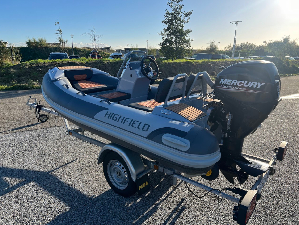 Highfield CL340 Deluxe 2021 – RIB met aluminium romp en trailer