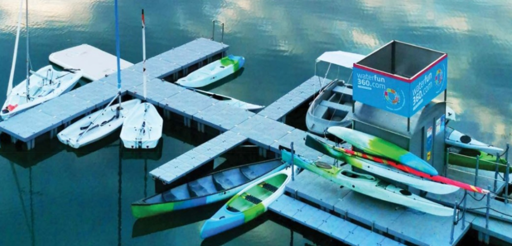 Roto Nautica PE Steigers en werkvlotten – Drijvend platform 3,6m - Foto 3