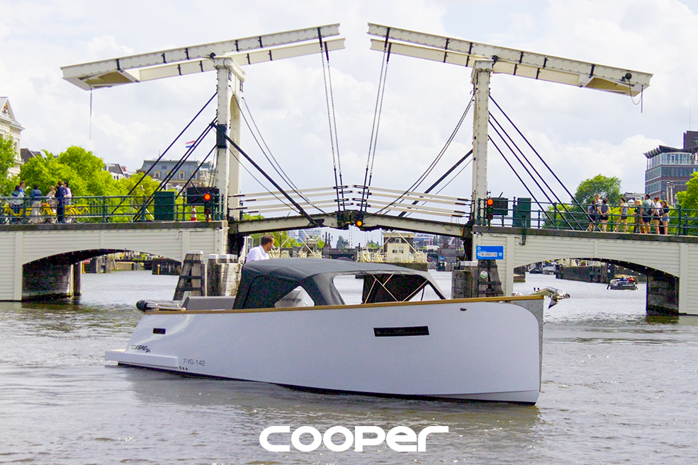 Cooperyacht 34 2024 – Digitaal bestuurbare weekendtender