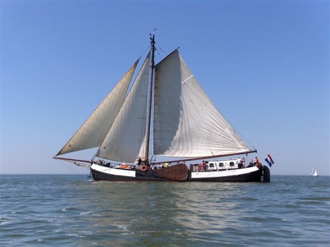 Tjalk Woonschip, bedrijfsschip - Foto 2
