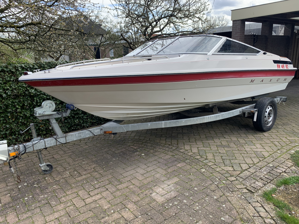 Maxum 1900SR 1994 – bowrider met V6 en trailer - Foto 2
