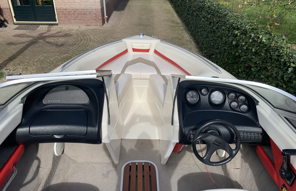 Maxum 1900SR 1994 – bowrider met V6 en trailer - Foto 3